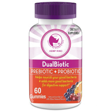 Sugar Free  Probiotics Private Label Prebiotic and Probiotic Gummies With Bacillus Coagulans